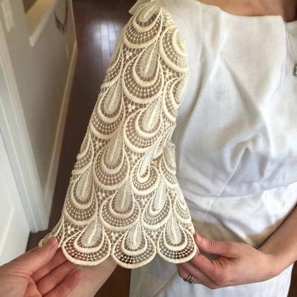 Vintage Alfred Angelo linen wedding dress - Picture 5 of 5